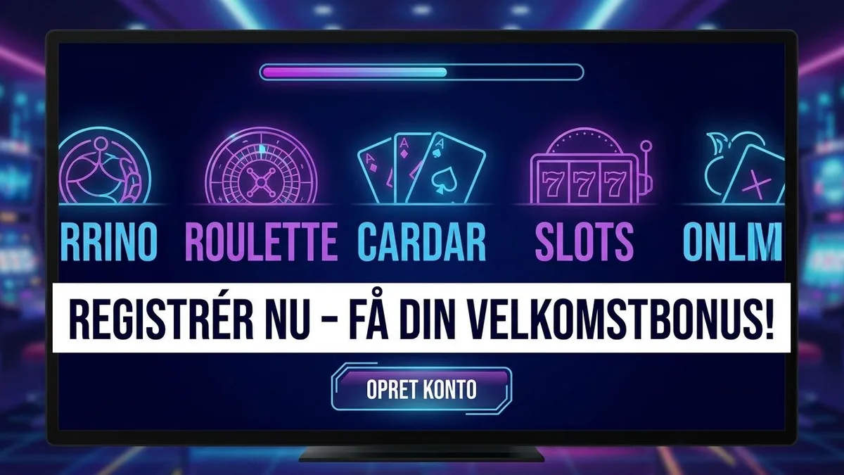 Registrering med bonus